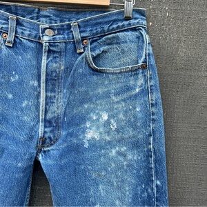 Vintage 80’s faded distressed 501 Levi’s